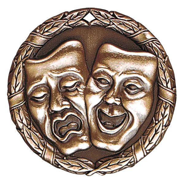 2" Drama Medal