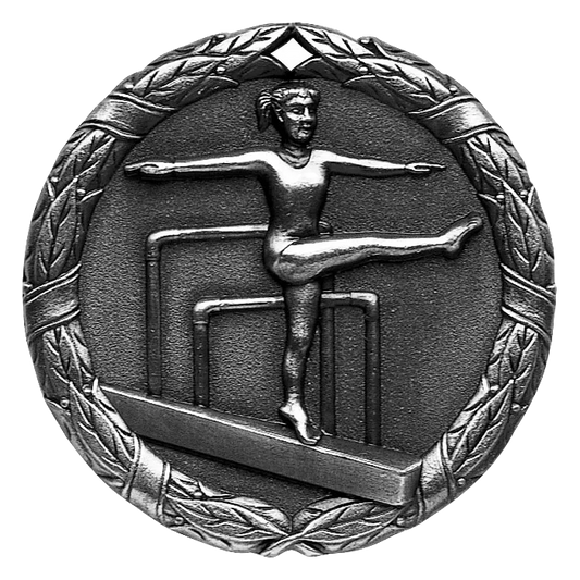 2" Female Gymnastics Medals