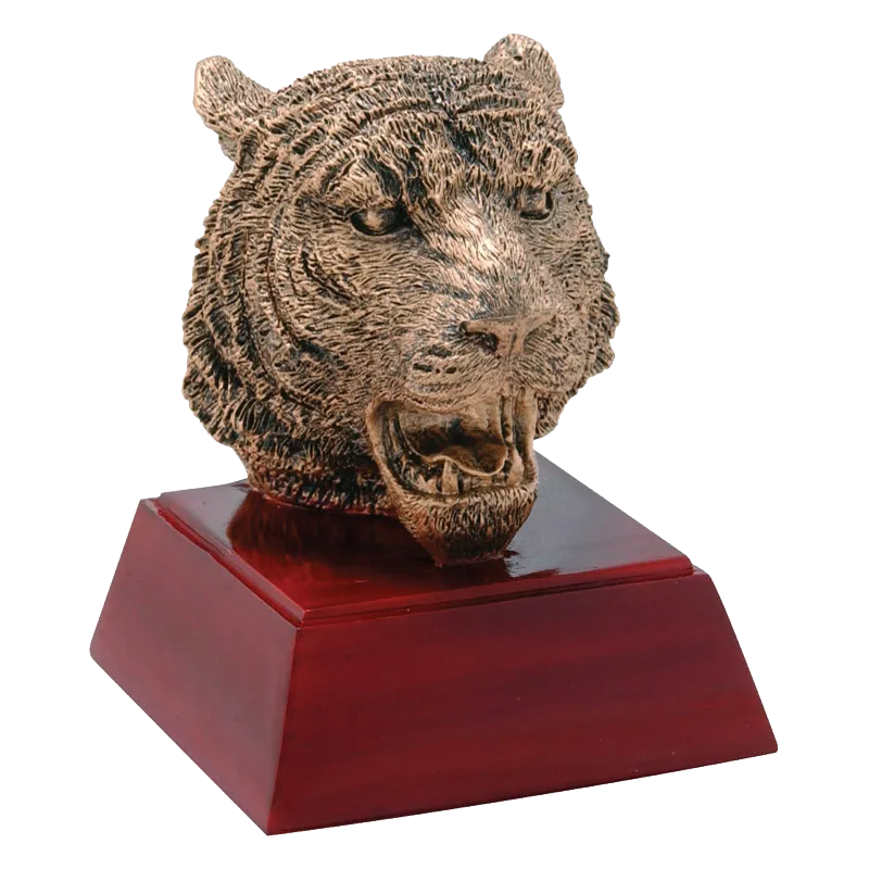 4" Resin Tiger Mascot