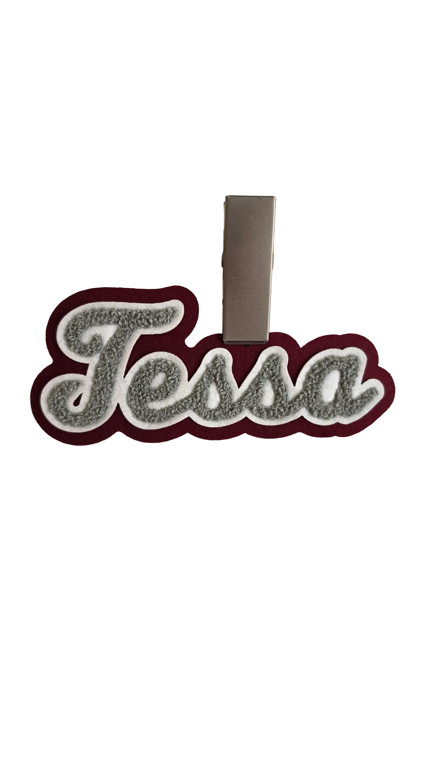Letterman Jacket Pocket Name Patch