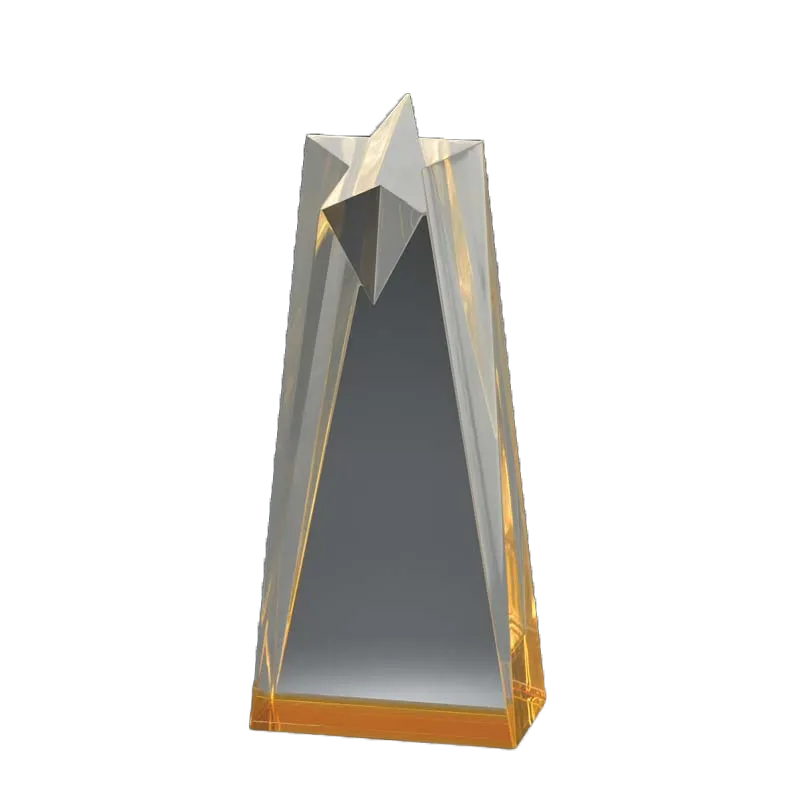 8" Spectra Obelisk Star Acrylic
