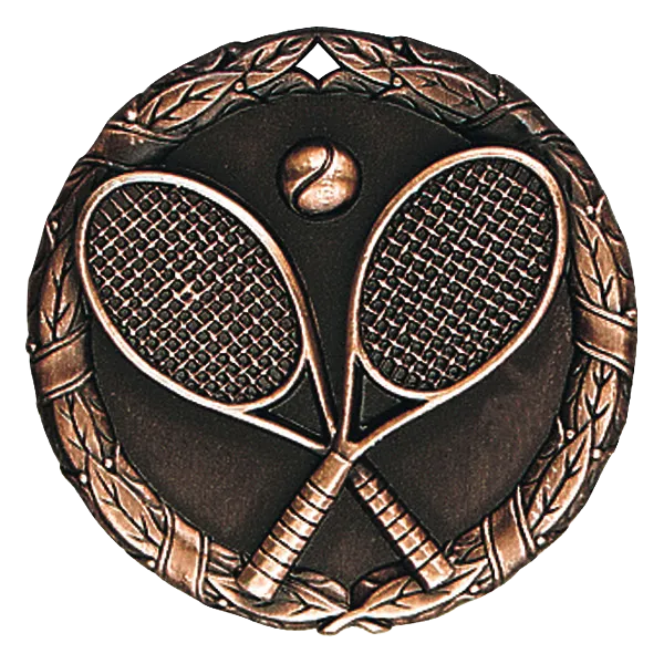 2" Tennis Medals