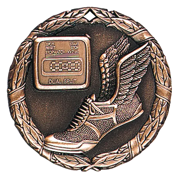 2" Track Shoe Medals