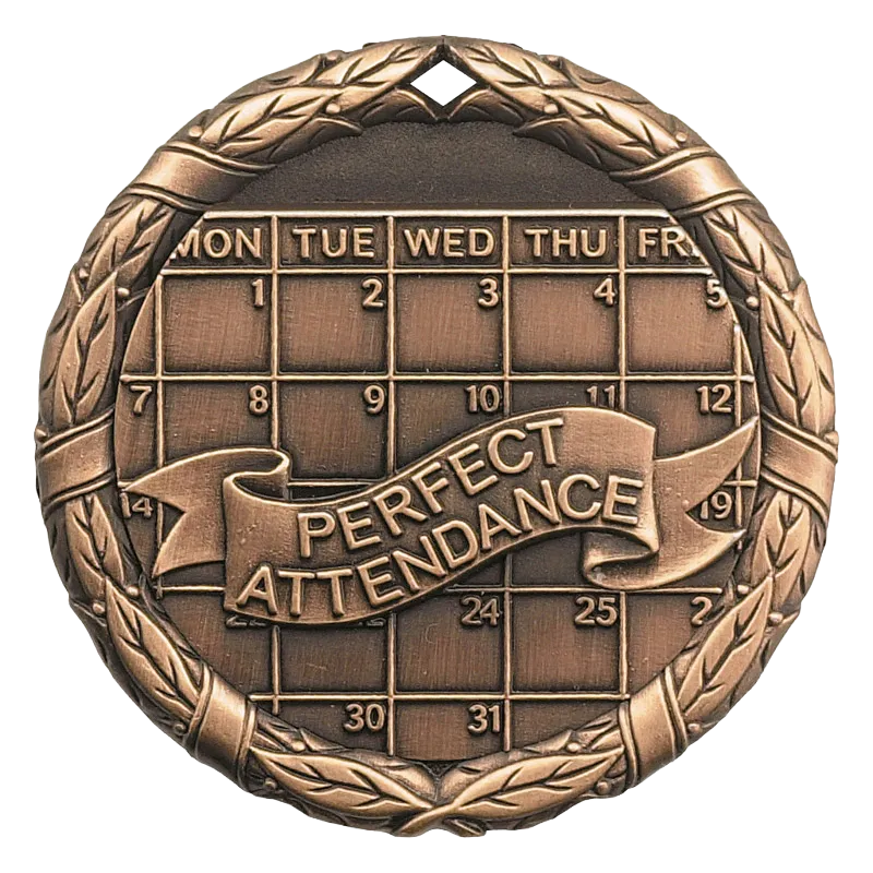2" Attendance Medal