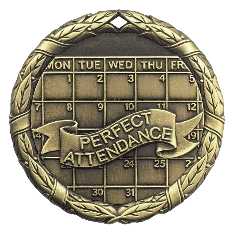 2" Attendance Medal