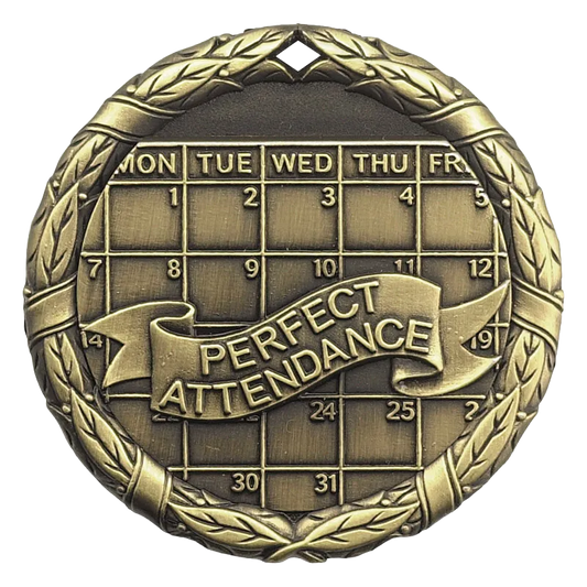 2" Attendance Medal