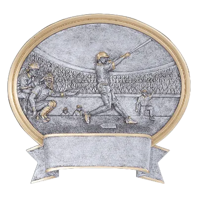 Baseball Oval Legend Resin