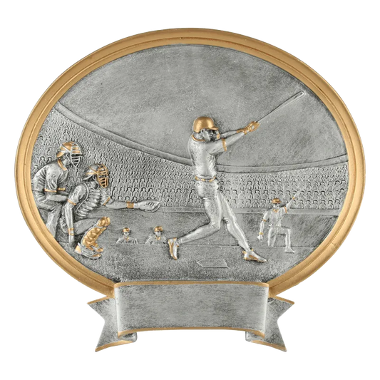 Baseball Oval Legend Resin
