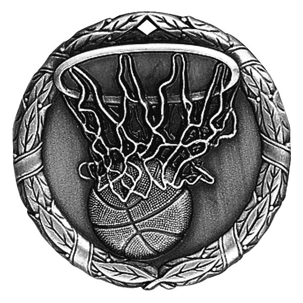 2" Basketball Medals