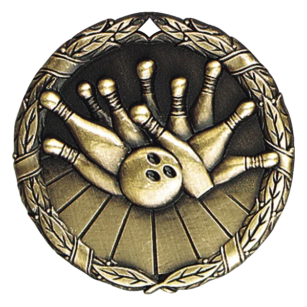 2" Bowling Medals