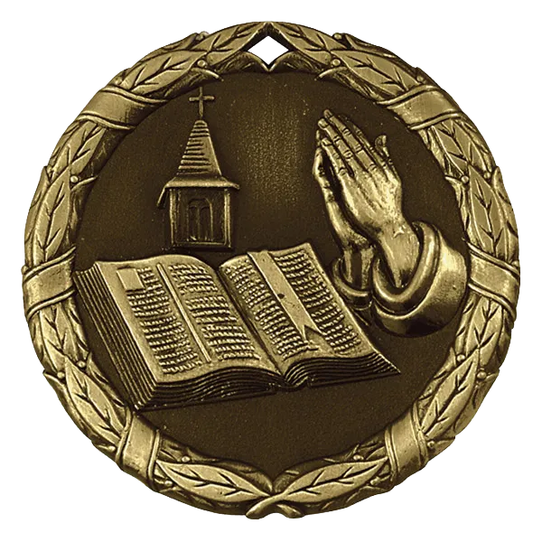 2" Church Medal