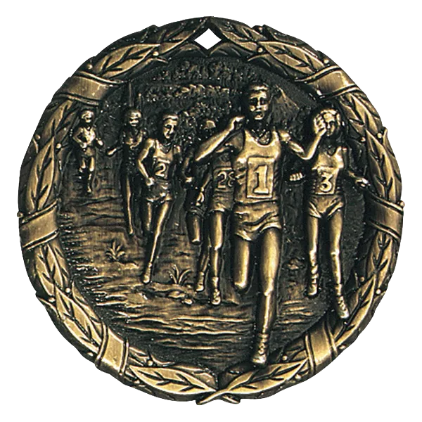2" Cross Country Medals