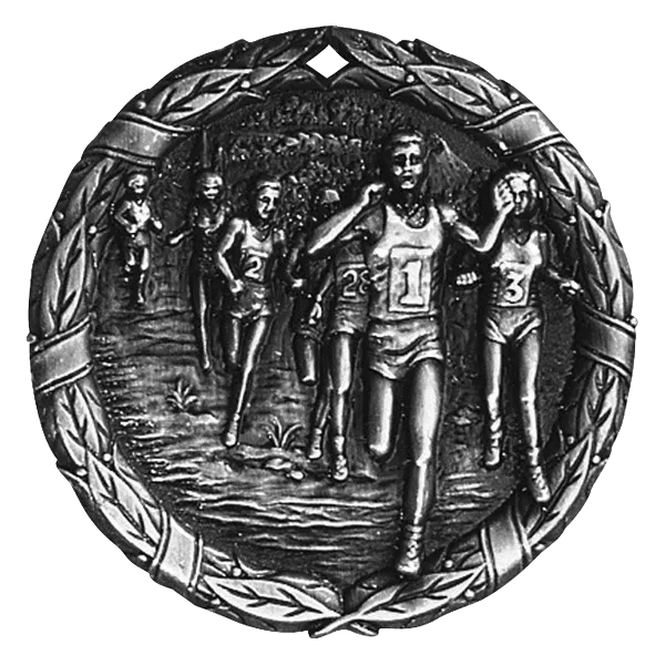 2" Cross Country Medals