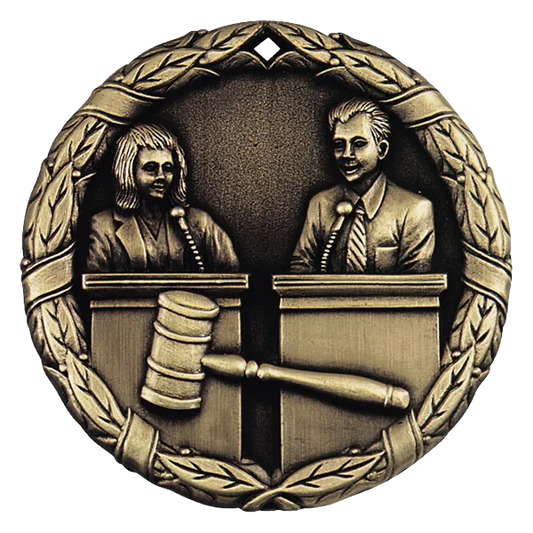 2" Debate Medal