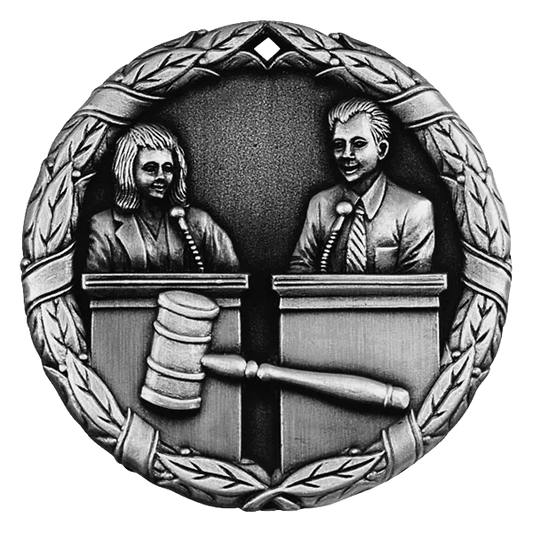 2" Debate Medal