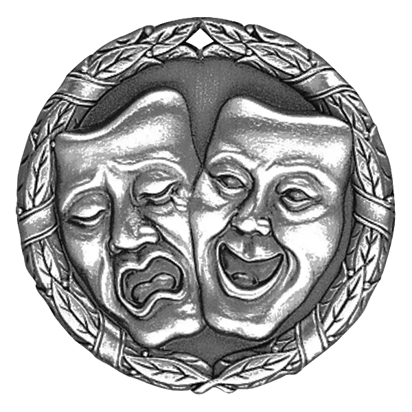 2" Drama Medal