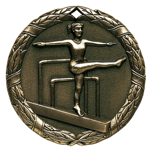 2" Female Gymnastics Medals