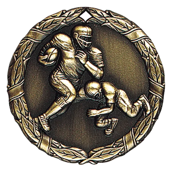 2" Football Medals