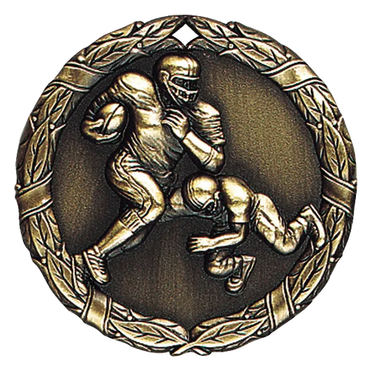 2" Football Medals