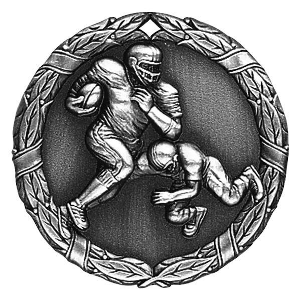 2" Football Medals