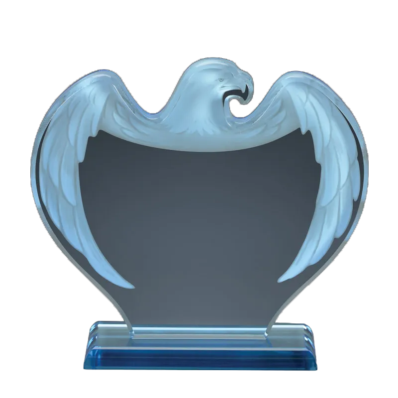 8 1/2" Frosted Eagle Acrylic