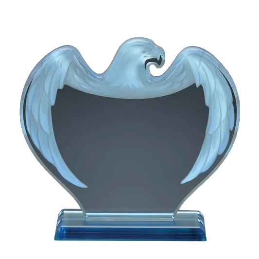 8 1/2" Frosted Eagle Acrylic