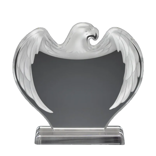 8 1/2" Frosted Eagle Acrylic