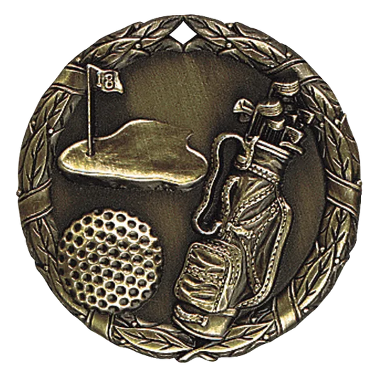 2" Golf Medals