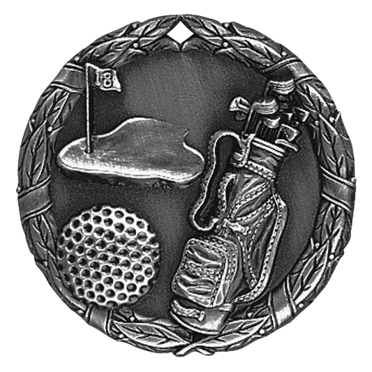 2" Golf Medals