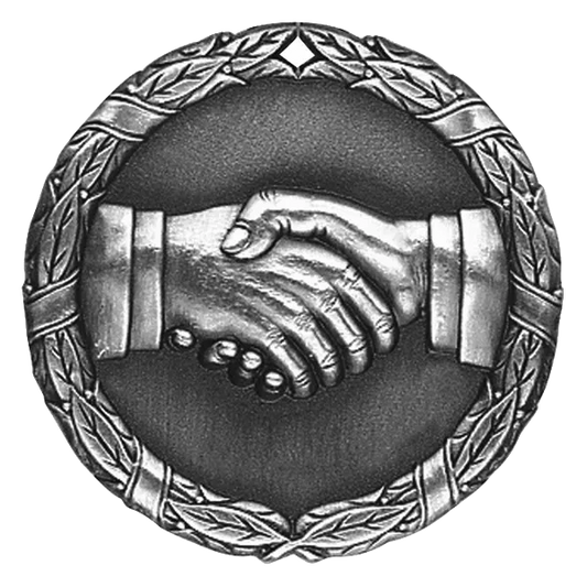 2" Handshake Medals
