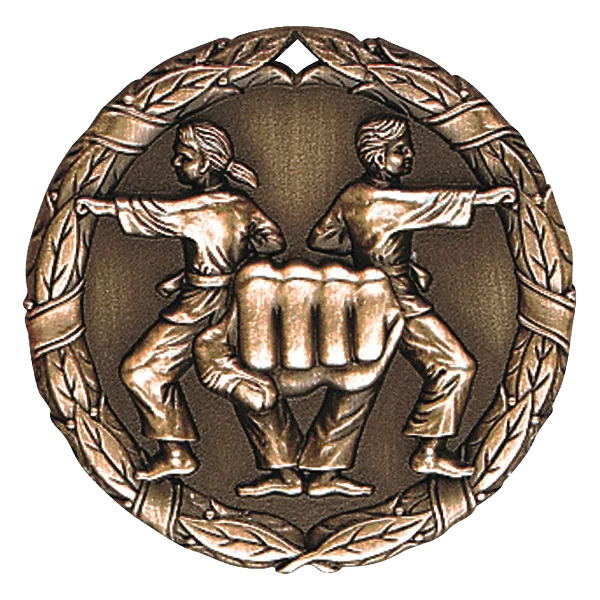 2" Karate Medals
