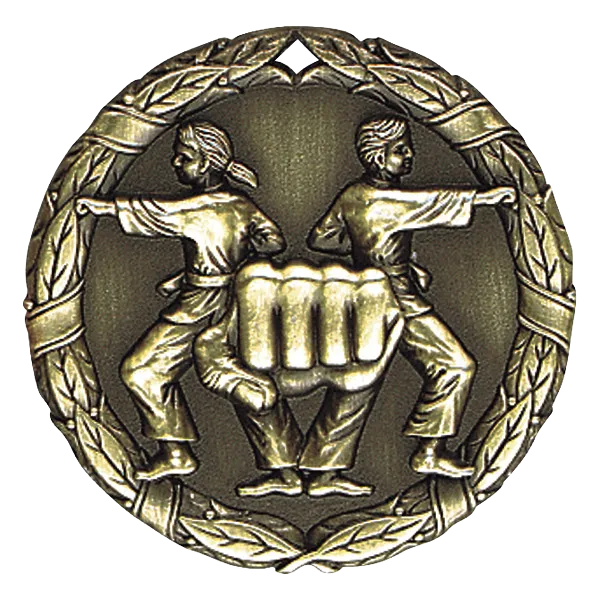 2" Karate Medals