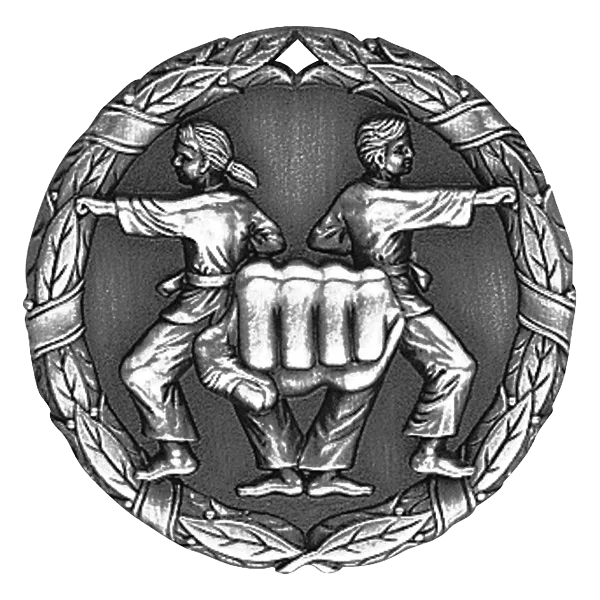 2" Karate Medals