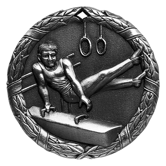 2" Male Gymnastics Medals