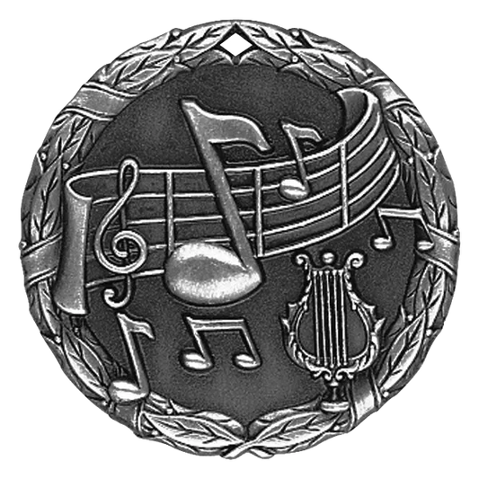 2" Music Medal