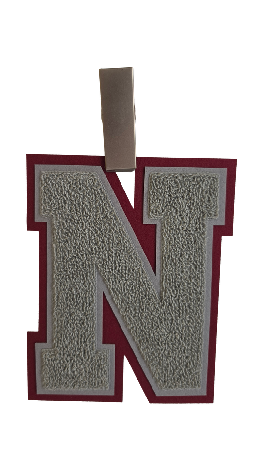 Letterman Jacket Letter Patch