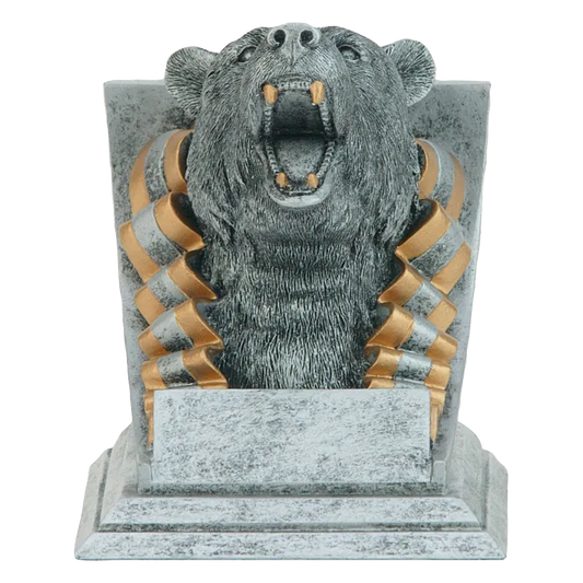4" Resin Bear Spirit Mascot
