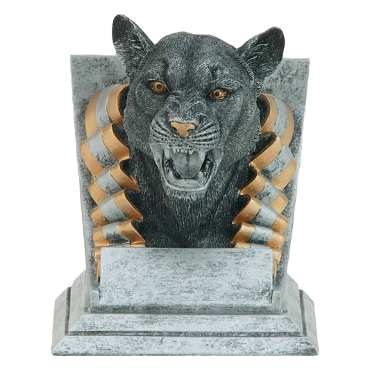 4" Resin Cougar Spirit Mascot