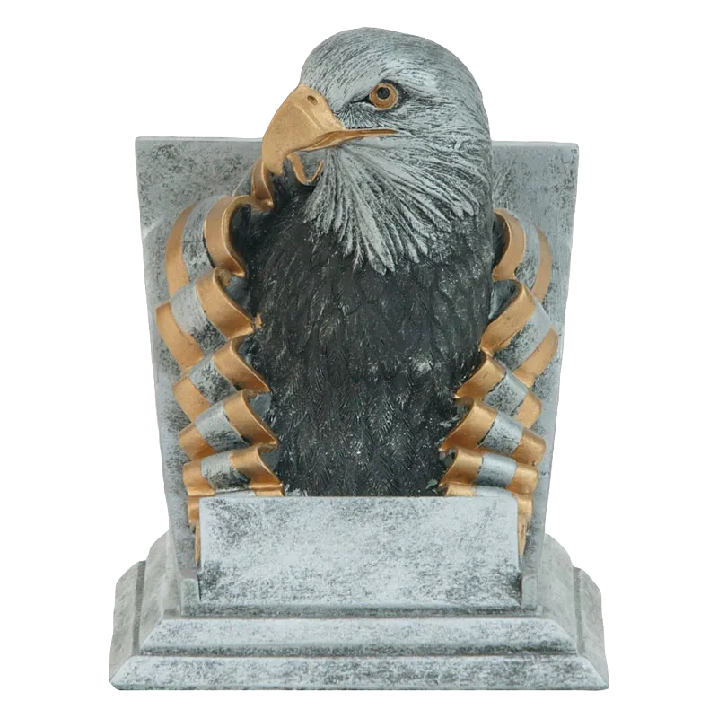 4" Resin Eagle Spirit Mascot