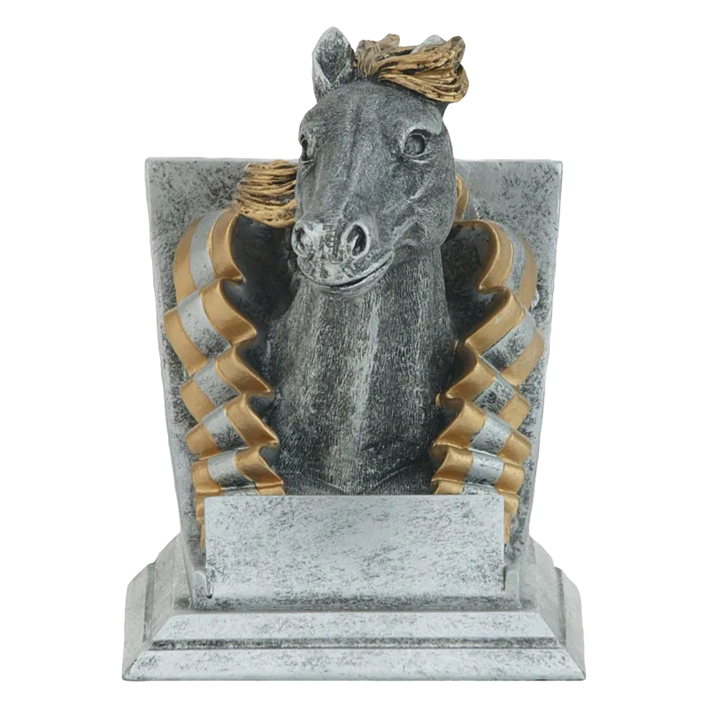 4" Resin Mustang Spirit Mascot