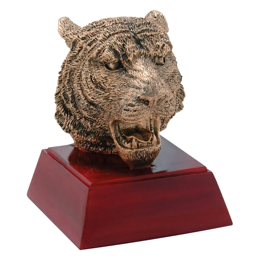 4" Resin Tiger Mascot