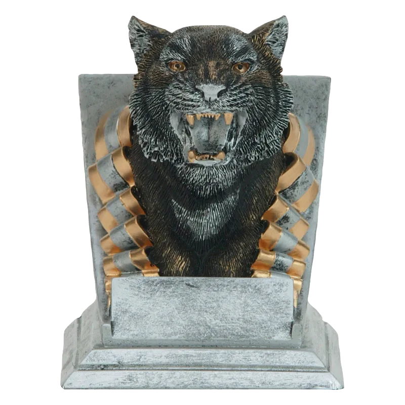 4" Resin Tiger Spirit Mascot