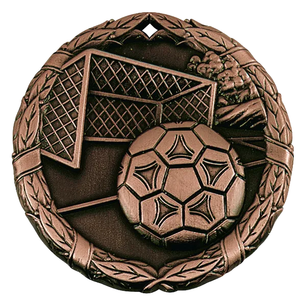 2" Soccer Goal Medals