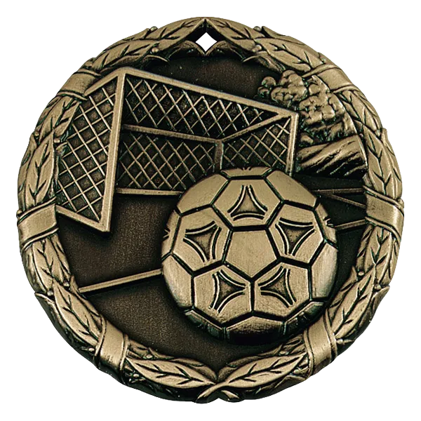 2" Soccer Goal Medals