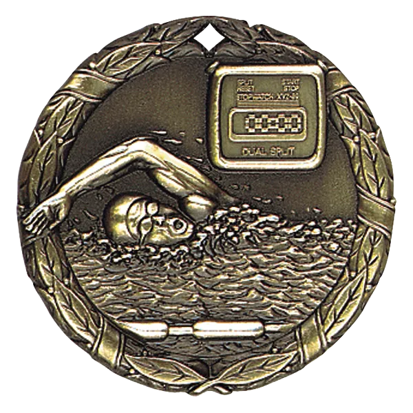 2" Swimming Medals