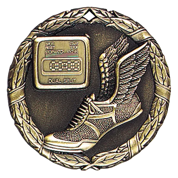 2" Track Shoe Medals