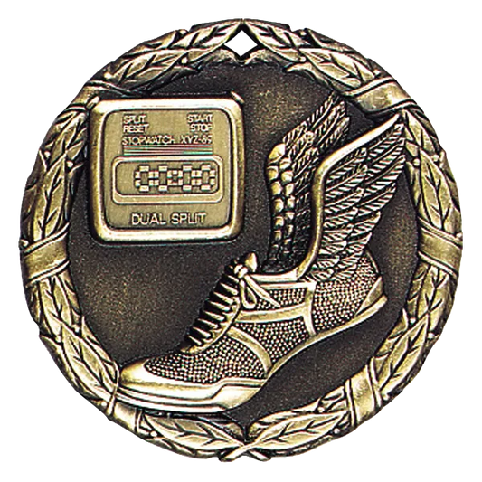2" Track Shoe Medals