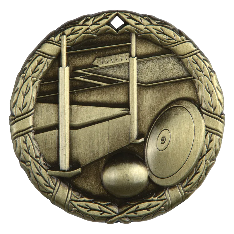 2" Track and Field Event Medals
