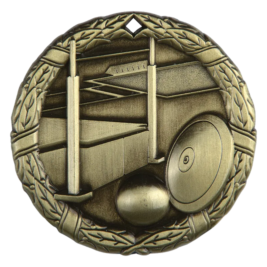 2" Track and Field Event Medals